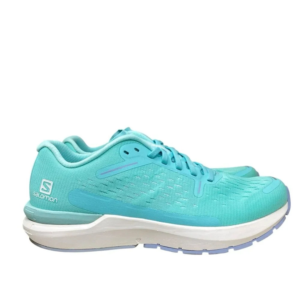 Salomon Running Shoes Womens 10.5 Blue Sonic 4 Ortholite Performance 412825